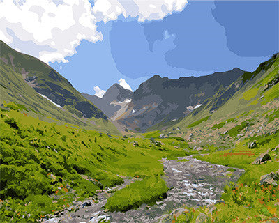 Landscape Paint By Numbers Kits UK GX24235