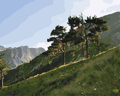 Landscape Paint By Numbers Kits UK GX24236