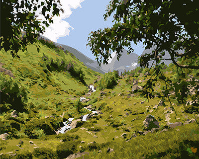 Landscape Paint By Numbers Kits UK GX24237