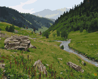 Landscape Paint By Numbers Kits UK GX24238