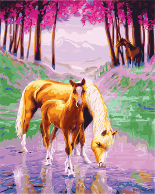Animal Paint By Numbers Kits UK GX24289
