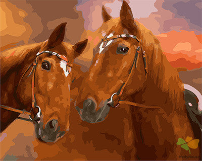 Animal Paint By Numbers Kits UK GX24336