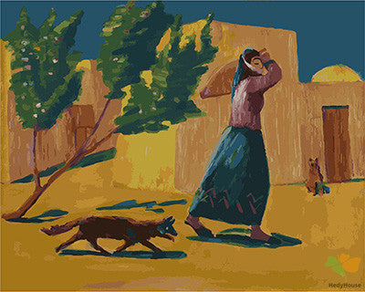 Cartoon Paint By Numbers Kits UK GX24361