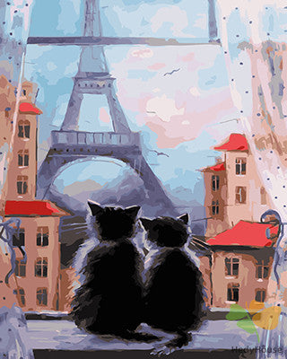 Cat & Dog Paint By Numbers Kits UK GX24379