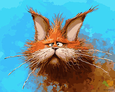 Cartoon Paint By Numbers Kits UK GX24380