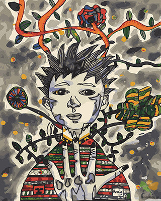 Cartoon Paint By Numbers Kits UK GX24424