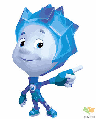 Cartoon Paint By Numbers Kits UK GX24429