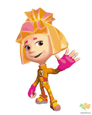 Cartoon Paint By Numbers Kits UK GX24435