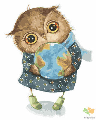 Cartoon Paint By Numbers Kits UK GX24441