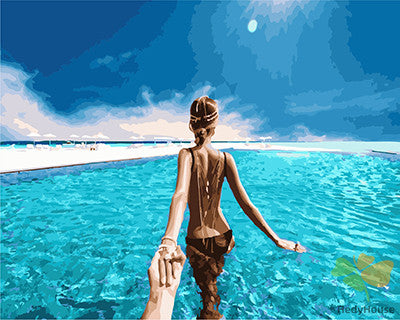 Portrait Paint By Numbers Kits UK GX24451