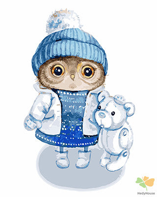 Cartoon Paint By Numbers Kits UK GX24472