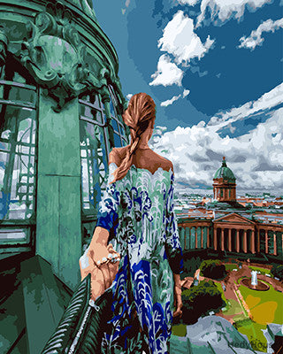 Portrait Paint By Numbers Kits UK GX24479