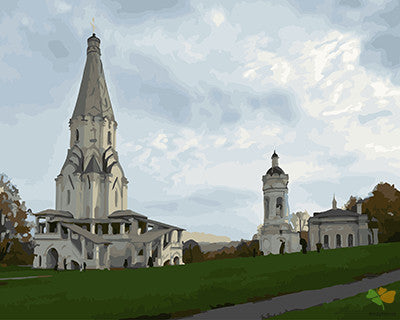 City Paint By Numbers Kits UK GX24484