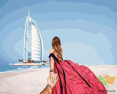 Portrait Paint By Numbers Kits UK GX24490