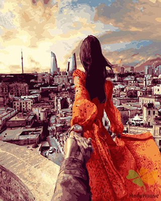 Portrait Paint By Numbers Kits UK GX24492