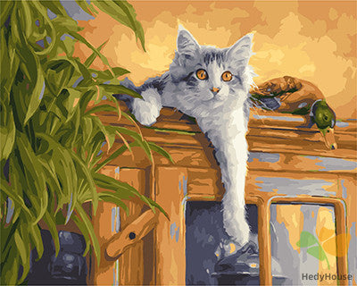 Cat & Dog Paint By Numbers Kits UK GX24543