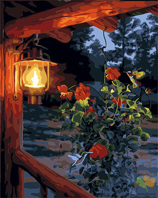 Flower Paint By Numbers Kits UK GX24548