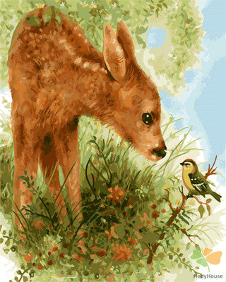 Animal Paint By Numbers Kits UK GX24691