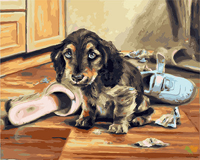 Cat & Dog Paint By Numbers Kits UK GX24713