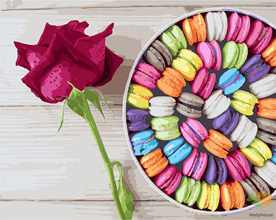 Flower Paint By Numbers Kits UK GX24723