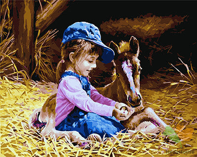 Portrait Paint By Numbers Kits UK GX24773