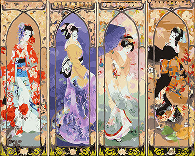 Portrait Paint By Numbers Kits UK GX24786