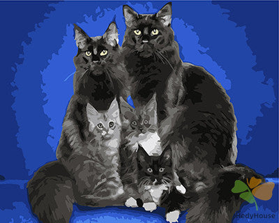 Cat & Dog Paint By Numbers Kits UK GX24802