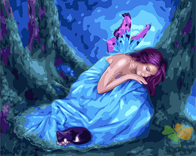 Portrait Paint By Numbers Kits UK GX24827