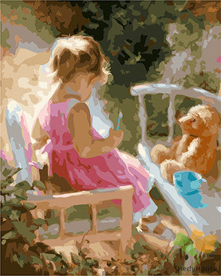 Portrait Paint By Numbers Kits UK GX24828