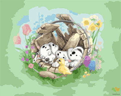 Cat & Dog Paint By Numbers Kits UK GX24829