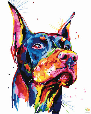 Colorful Paint By Numbers Kits UK GX24866