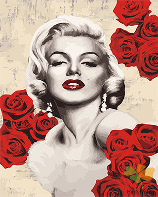 Portrait Paint By Numbers Kits UK GX24870