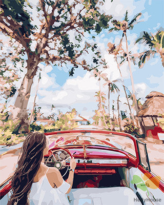 Portrait Paint By Numbers Kits UK GX24882