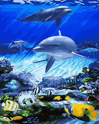 Animal Paint By Numbers Kits UK GX24902