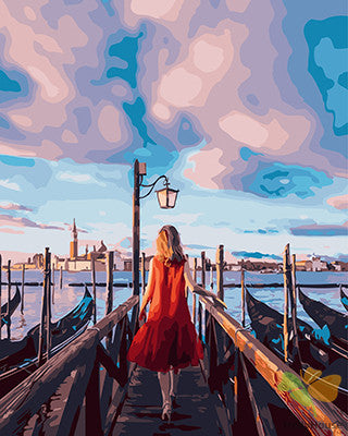 Portrait Paint By Numbers Kits UK GX24909