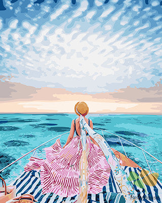 Portrait Paint By Numbers Kits UK GX24912