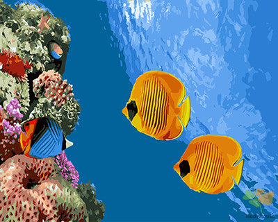 Animal Paint By Numbers Kits UK GX24936