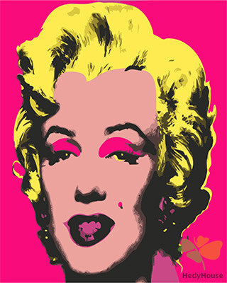 Portrait Paint By Numbers Kits UK GX24974