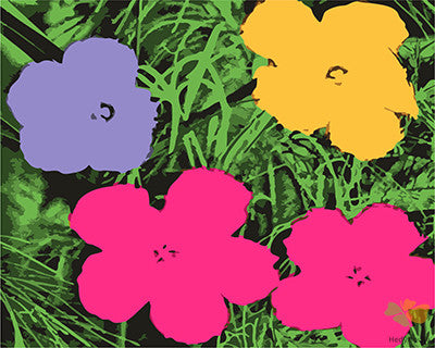 Flower Paint By Numbers Kits UK GX24975