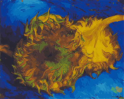 Flower Paint By Numbers Kits UK GX25013