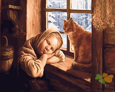 Portrait Paint By Numbers Kits UK GX25022