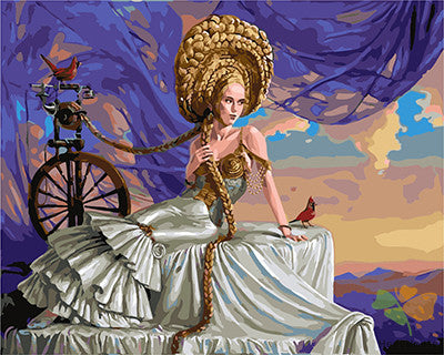 Portrait Paint By Numbers Kits UK GX25044