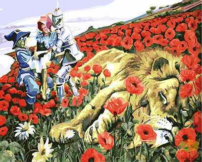 Flower Paint By Numbers Kits UK GX25057