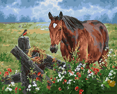 Animal Paint By Numbers Kits UK GX25107