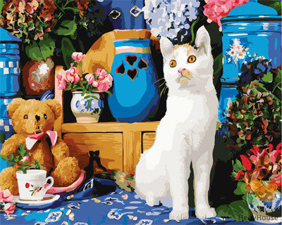 Cat & Dog Paint By Numbers Kits UK GX25123