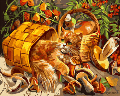 Cat & Dog Paint By Numbers Kits UK GX25125