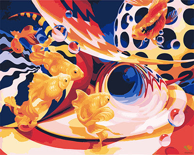 Colorful Paint By Numbers Kits UK GX25183