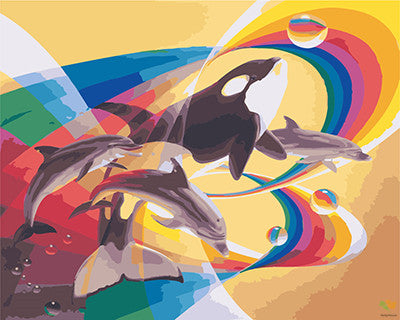 Colorful Paint By Numbers Kits UK GX25208