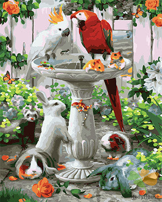 Cat & Dog Paint By Numbers Kits UK GX25210