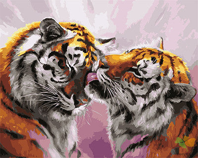 Animal Paint By Numbers Kits UK GX25259